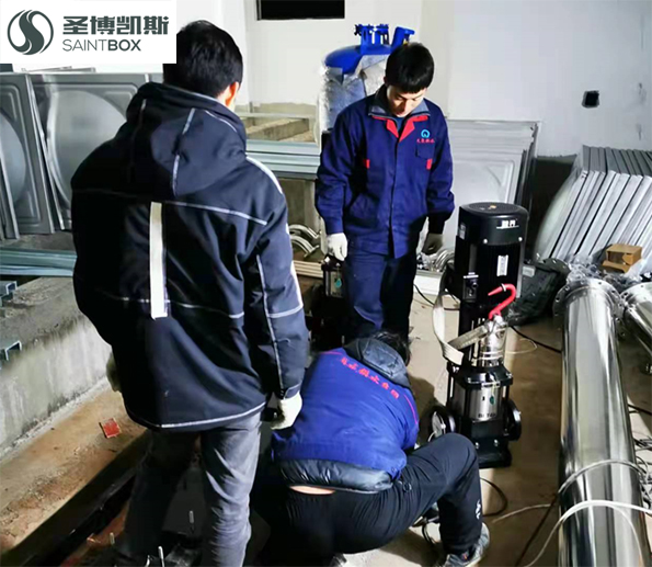 圣博凱斯·資訊 簽訂寧鄉某城鄉區一控六恒壓變頻供水設備及安裝工程項目
